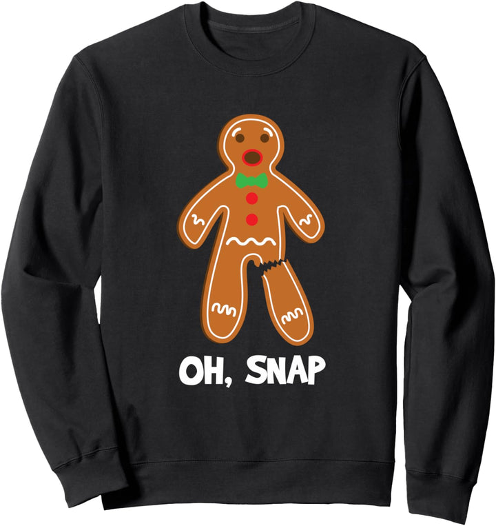 Witziges Lebkuchen Mann Weihnachts Geschenk Xmas Sweatshirt