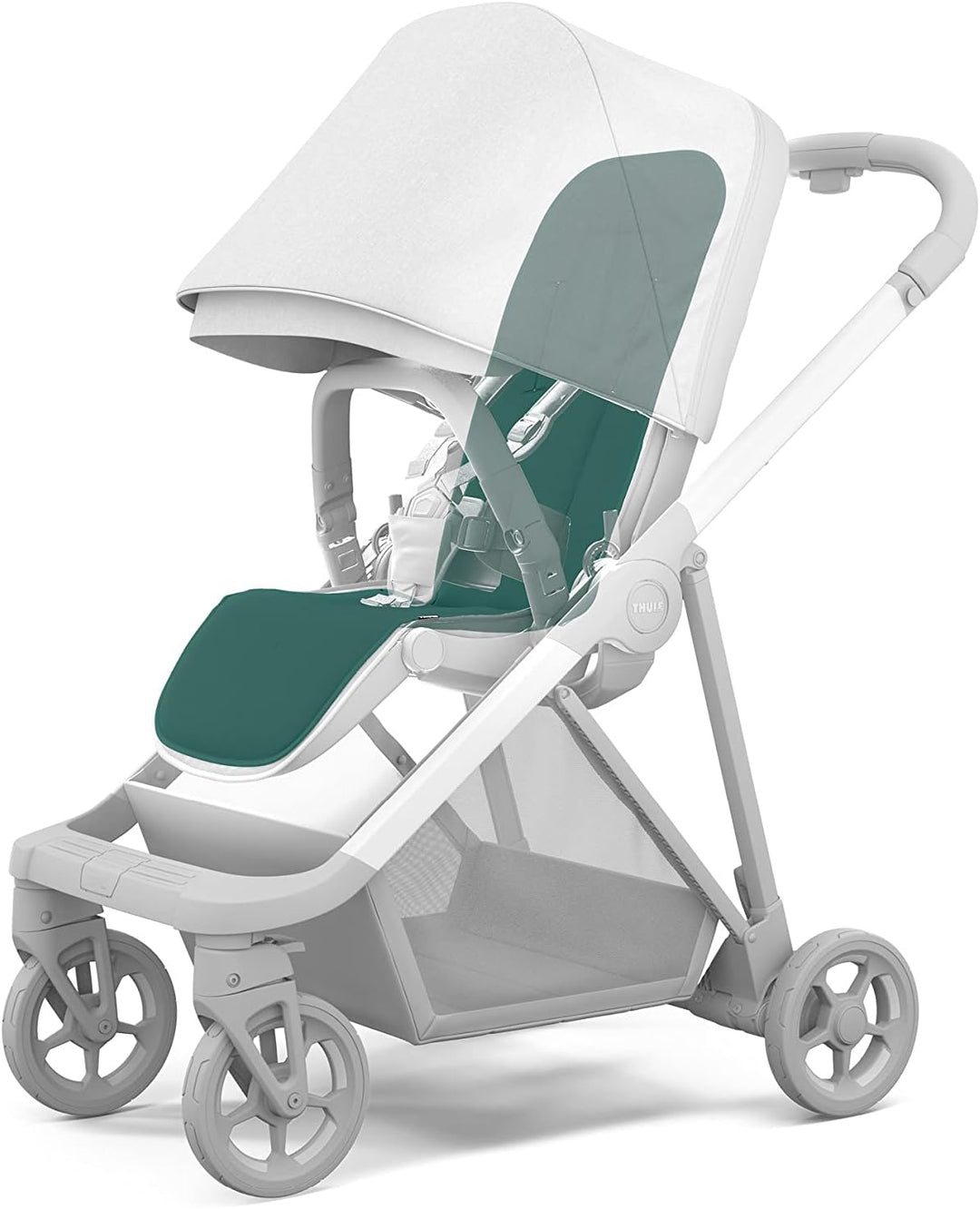 Thule Stroller Seat Liner Buggy-sitzauflage Mallard Green One-Size One-Size Mallard Green, One-Size