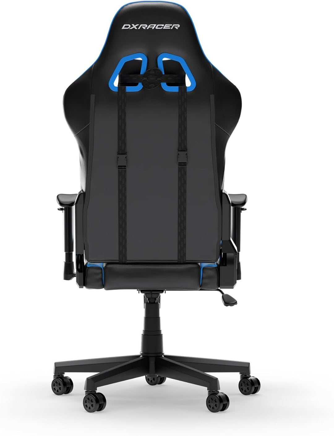 DXRacer Prince L Schwarz &amp; Blau PVC Leder das Orginal Gaming Stuhl, Schreibtischstuhl, Bürostuhle, O