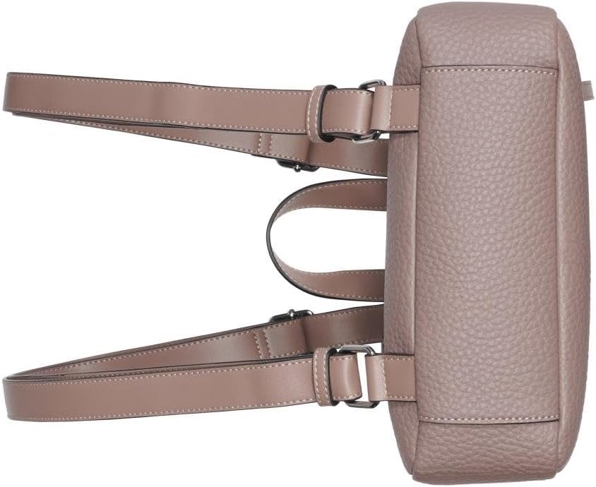 Calvin Klein Damen Elaine Bubble Lamb Novelty Key Item Flap Backpack Rucksack, Cocoa