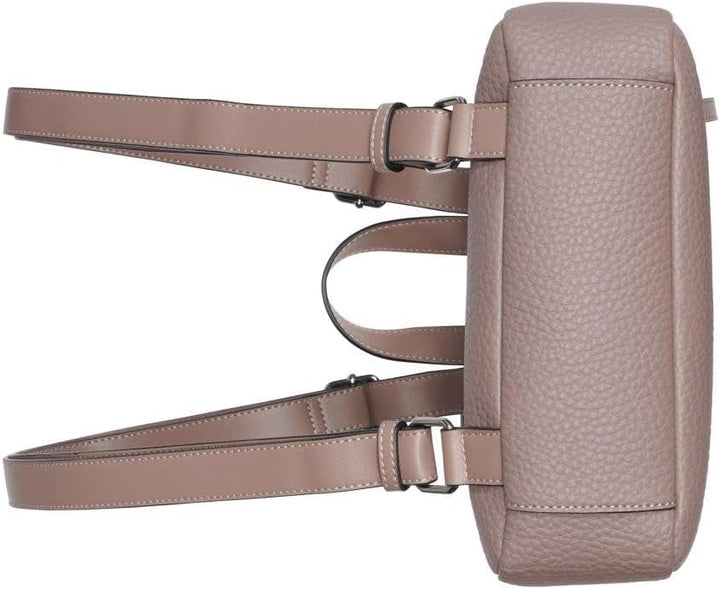 Calvin Klein Damen Elaine Bubble Lamb Novelty Key Item Flap Backpack Rucksack, Cocoa
