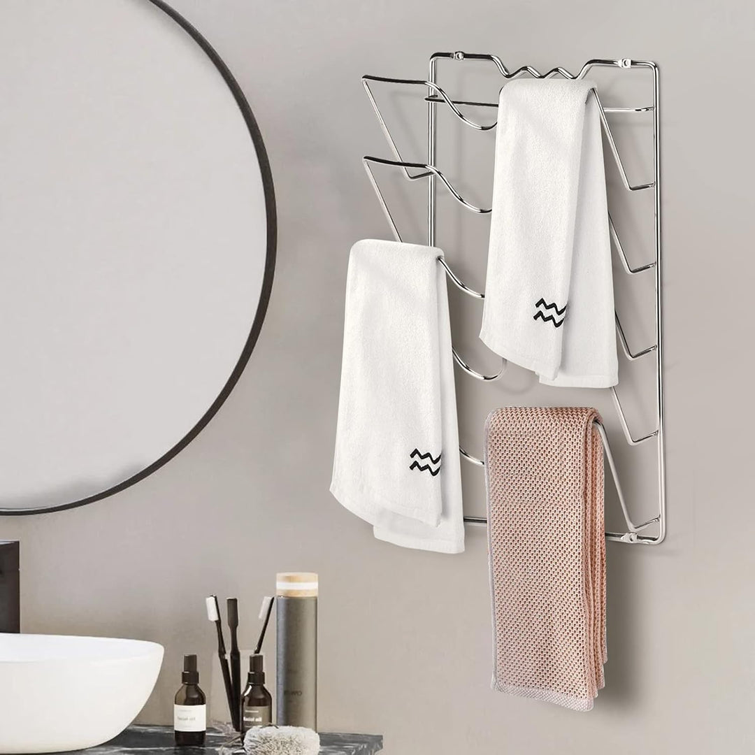 Pfannendeckelregal, Pfannendeckellagerregal einfach zu bedienen für Badezimmer