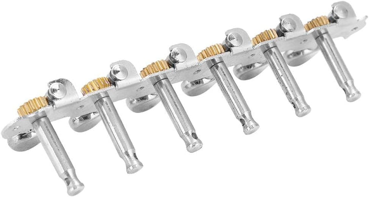 Mechanische Stimmwirbel f¨¹r Gitarre - 6+6 Zinklegierung Tuner mit Halterung, stabile und leistungsf