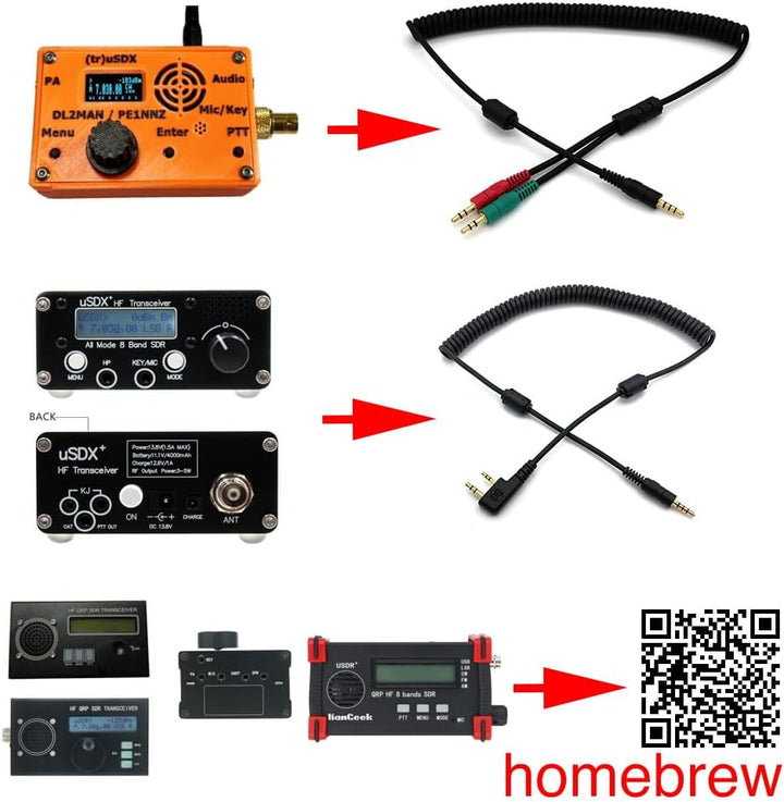 Digirig Mobilkabel uSDX, (tr) uSDX Radios