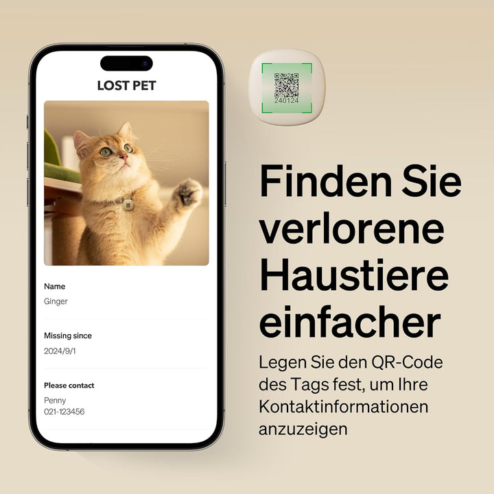 PETLIBRO RFID Halsband-Tag, Automatische Haustieridentifikation, Kompatibel mit PETLIBRO One RFID Fu