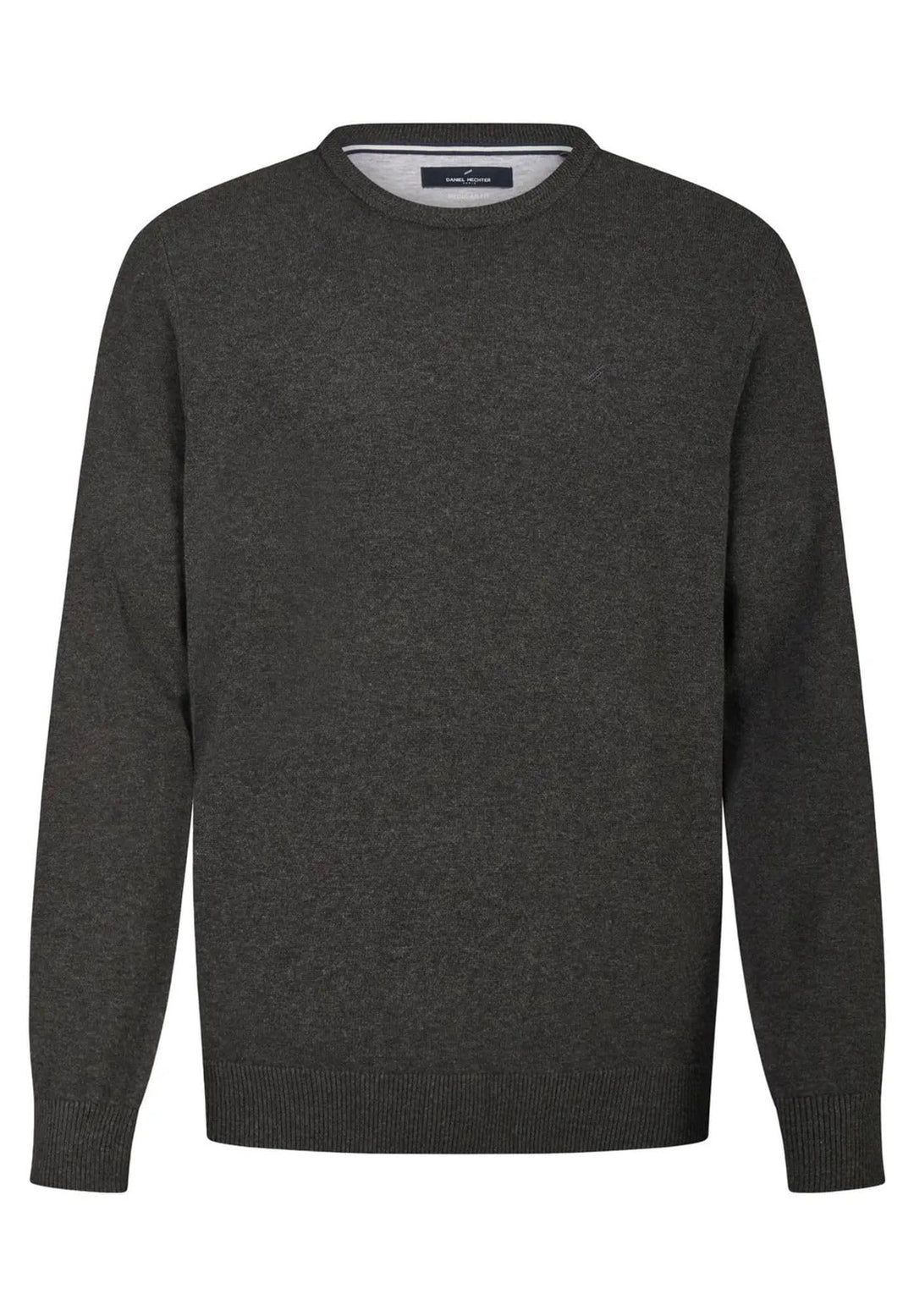 Daniel Hechter Herren Knit Crewneck Nos Pullover S Anthracite, S Anthracite