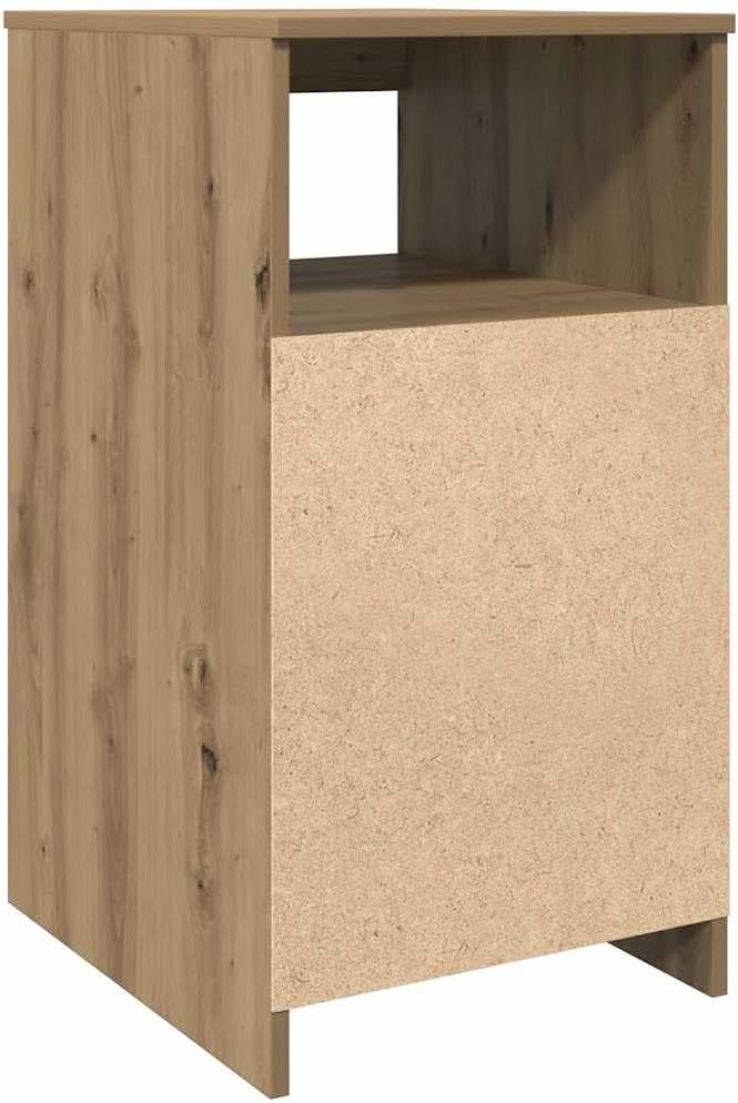 vidaXL Schubladenschrank Artisan-Eiche 40x50x76 cm Holzwerkstoff, Schrank, Kommode mit Schublade, Sc