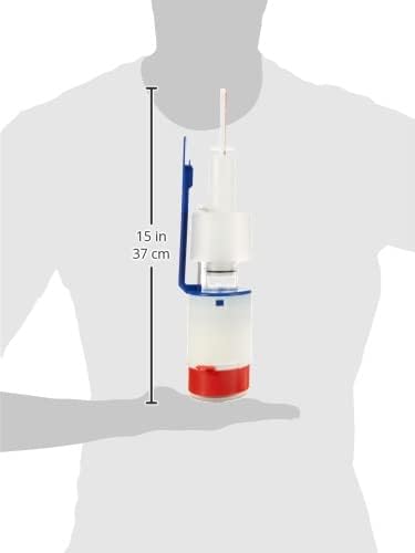 Sanit 01.950.00.0000 inklusive Nieder Ablaufarmatur Füllventilhalter, Mehrfarbig