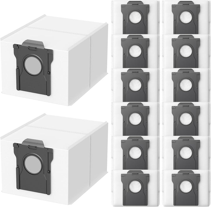 14 Stück Staubbeutel für Dreame L20/X30/X40/X50 Ultra Complete, L10s/L10/L40s/L10s Pro/L40/L50/Aqua1