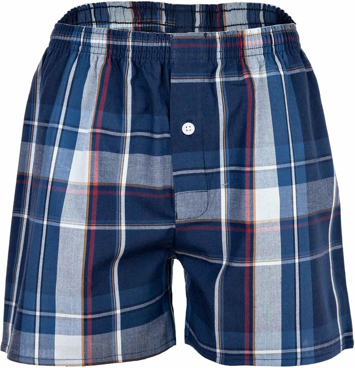YOURBASICS Kinder Web-Boxer, 7er Pack - American Boxer-Shorts, Gemustert, Spar-Pack 188 Mix3, 188 Mi