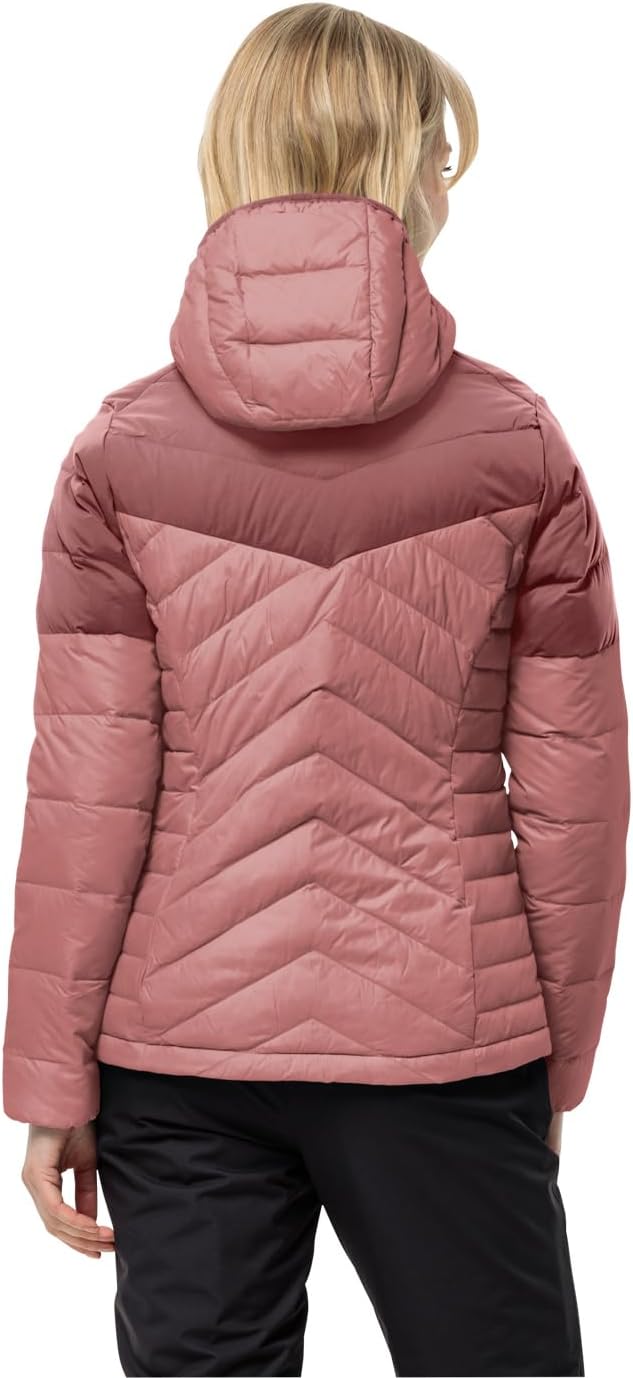 Jack Wolfskin Damen Tundra Down Hoody W Daunenjacke S blush powder, S blush powder