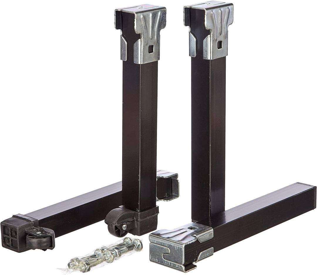 IMEX EL ZORRO Set mit 4 Beinen mit Rollen, 275 x 30 x 30 cm, Metall, neutral, 39x5x3 cm Set mit 4 Be