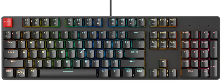 Glorious Gaming GMMK Full Size (100%) – Mechanisches Gaming-Keyboard, Gateron Brown Schalter (taktil