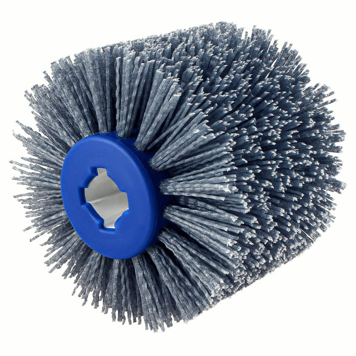 Nylonbürste 80 Grit Bürste | Satinierwalze Schleifbürste für Satiniermaschine Bürstenschleifer | Sch