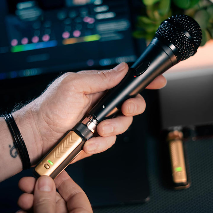 Positive Grid Spark LINK XLR – Kabelloses XLR-System für dynamische Mikrofone &amp; mehr. Plug-and-Play,