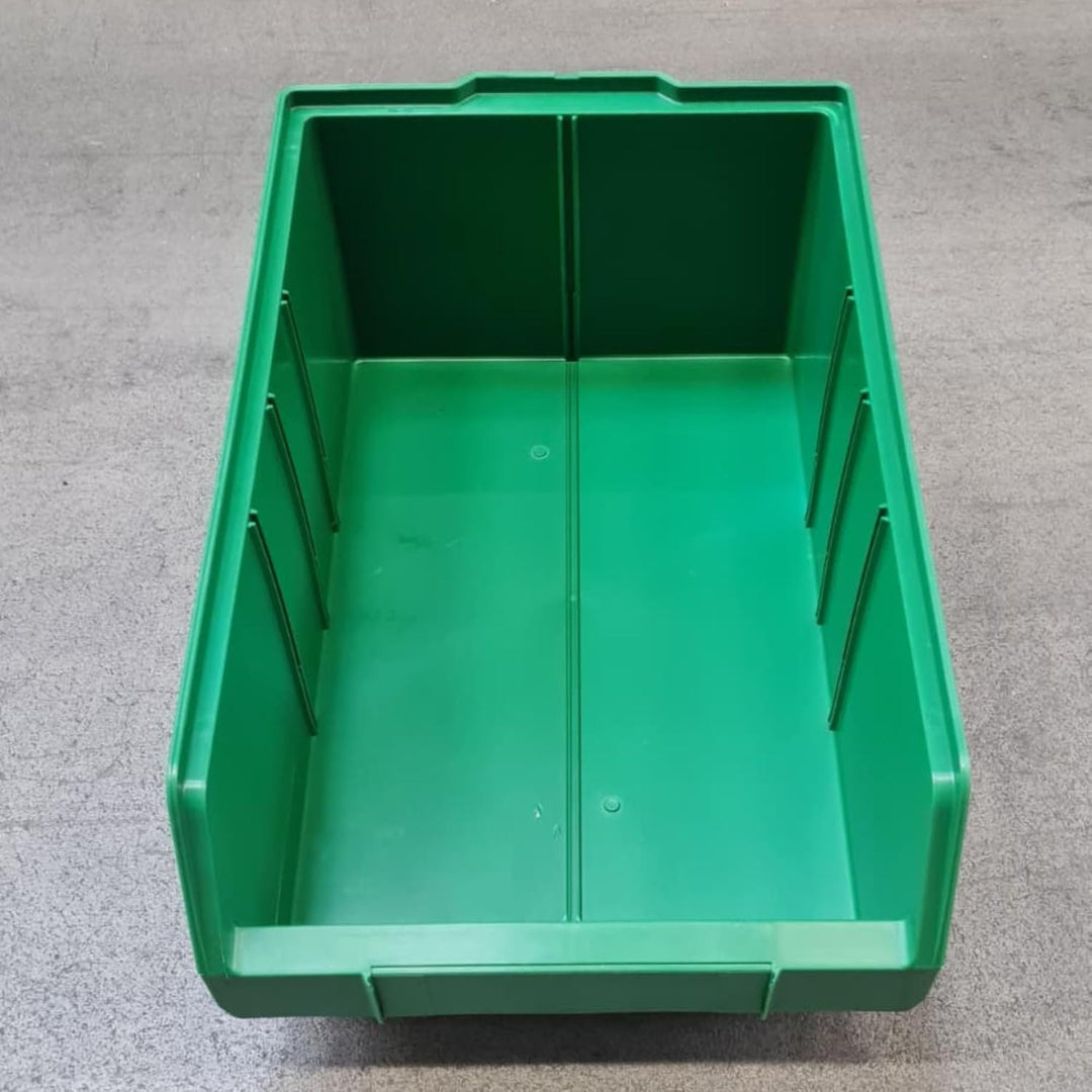 RODOPI 9er Set Stapelboxen, Grösse XL | Sichtlagerkästen 489x304x185mm | Robuste Lagerboxen für Werk