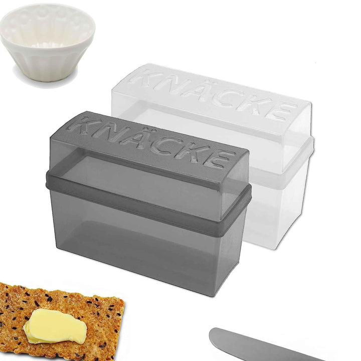 1er | 2er | 4er Knäckebrot Box Set, für z.B. Sauerteig, Roggen Crisp Knäcke | finnisches, schwedisch