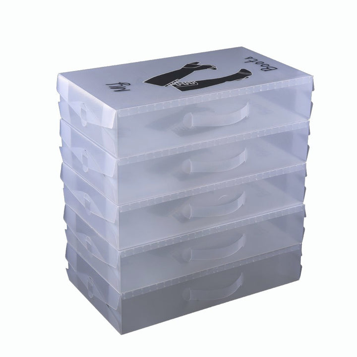 Loywe Schuhaufbewahrung Stiefelbox schuhkasten Stiefel 52x30x11cm, LWA191-5X, 52x30x11cm