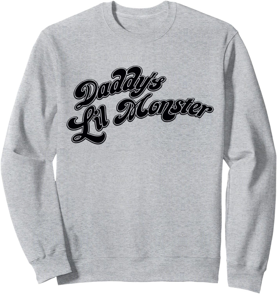 DC Suicide Squad Harley Quinn Daddys kleines Monster Sweatshirt