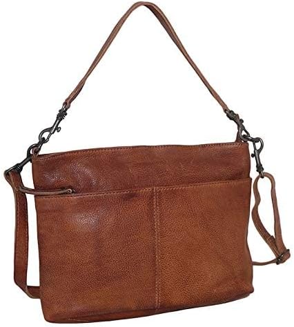 Bear Design Umhängetasche/Handtasche Callisto-Pelle Cognac, Cognac