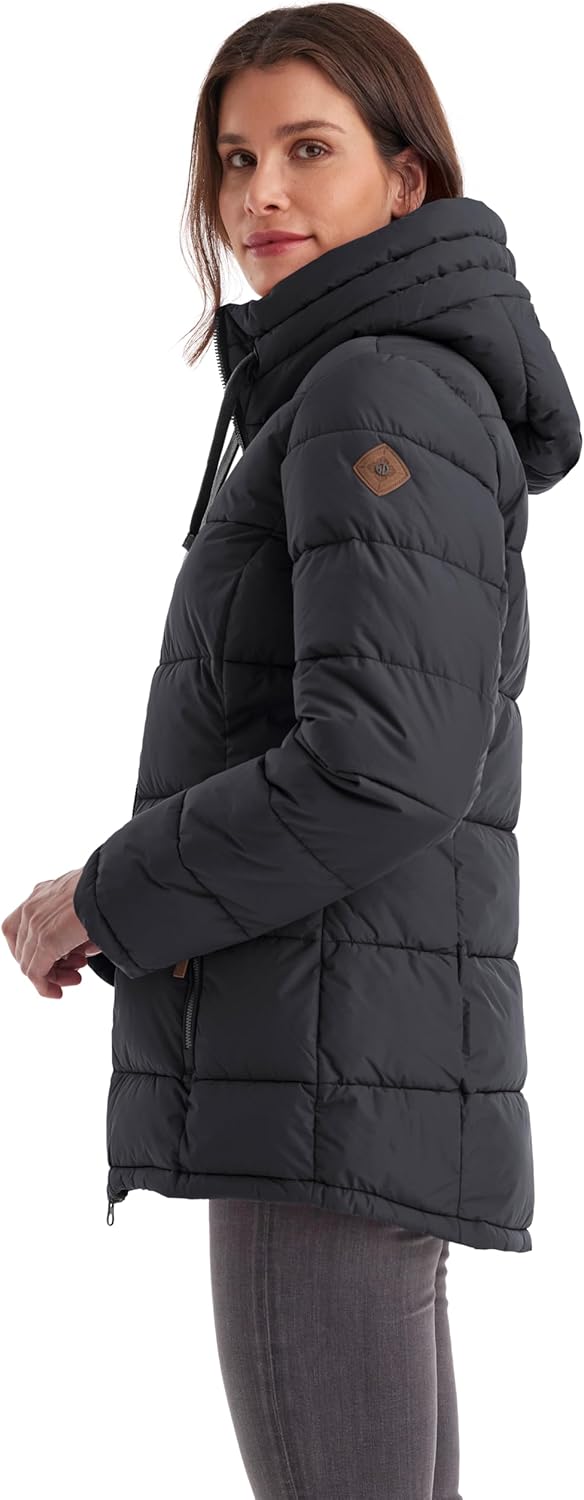 G.I.G.A. DX Damen Gw 12 Wmn Qltd Jckt Casual Steppjacke mit abzippbarer Kapuze 46 dunkelnavy, 46 dun