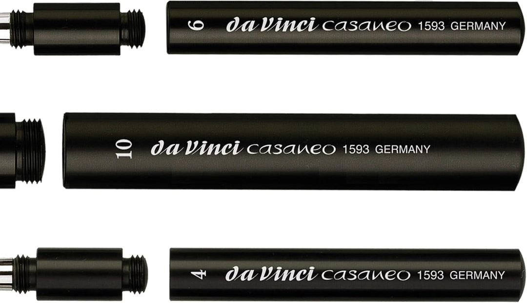 da Vinci Brushes Casaneo Reisepinsel, Schwarz Casaneo Reise-Set, Casaneo Reise-Set
