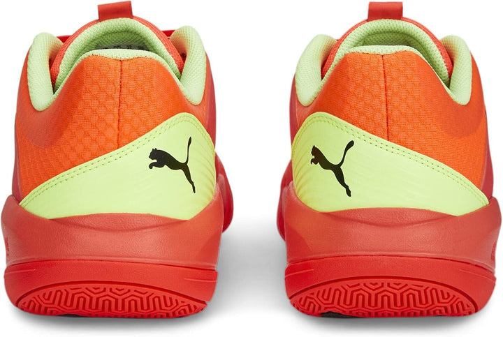 PUMA Herren Eliminate Pro Ii Hallenturnschuh 44 EU Red Blast Fast Yellow Puma Black, 44 EU Red Blast