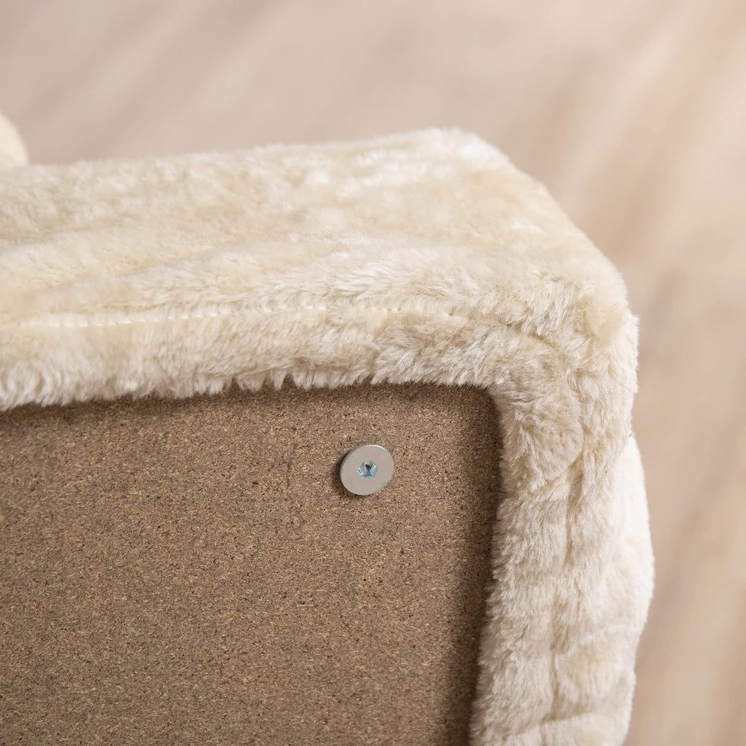 PawHut Hundetreppe 4-stufig, 35 cm Katzentreppe für Bett und Sofa, Haustiertreppe für Hunde und Katz