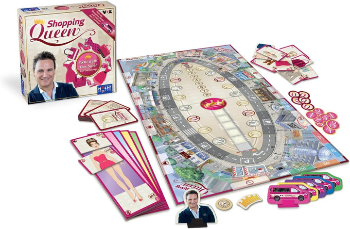 HUCH! 6761045520 Huch & Friends 878854 - Shopping Queen, Brettspiel