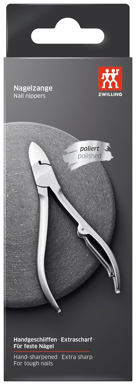 ZWILLING Nagelzange für Dicke Nägel aus Edelstahl, Professioneller Glatter und Scharfer Schnitt Poli