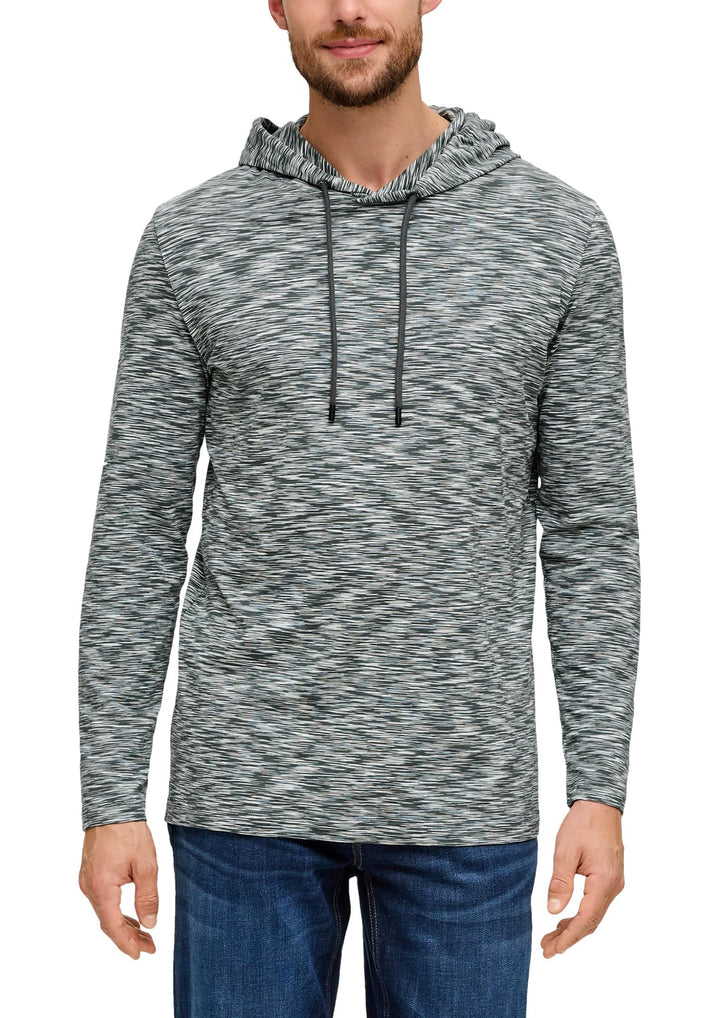 s.Oliver Hoodie mit Frontprint S Grün, S Grün