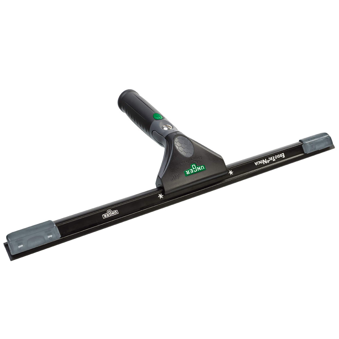 Unger ErgoTec Ninja Fensterwischer 40 Degree (Breite 30 cm, ergonomischer Griff, mit Soft-Gummi, Zwe