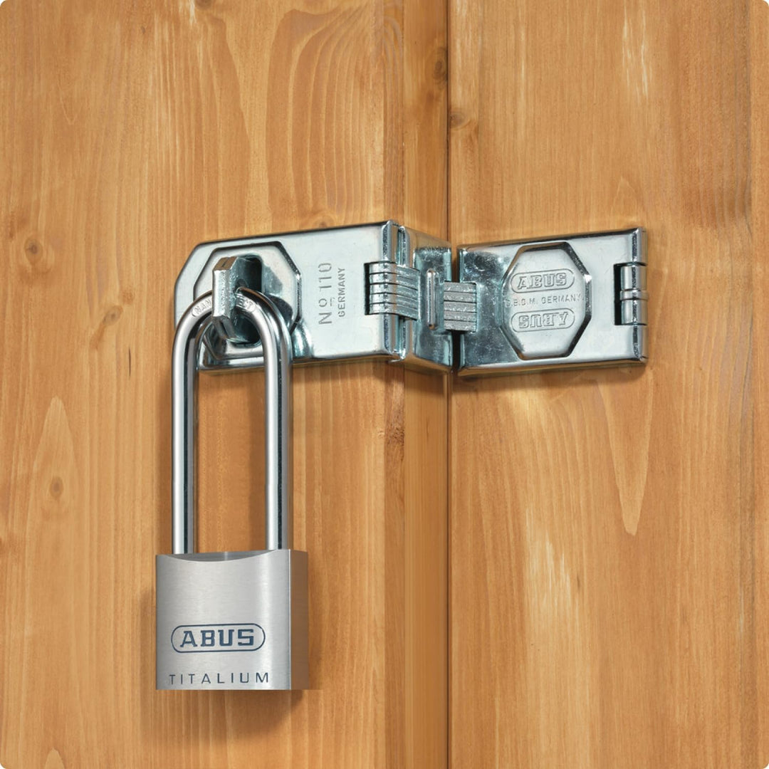 ABUS Titalium Vorhängeschloss 80TI/40HB63 gl.-8011 - gleichschliessend und mit hohem Bügel - leichte