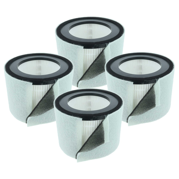 vhbw 4X Luftilter kompatibel mit Leitz TruSens Z-2500, Z-2000 Luftreiniger - Kombifilter Vorfilter +