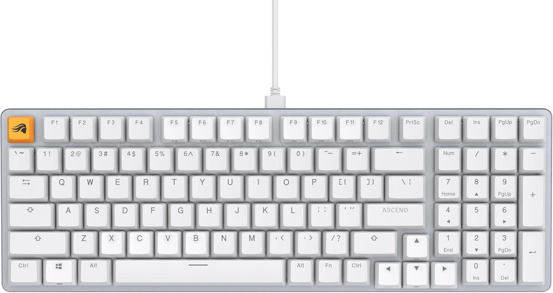 Glorious Gaming GMMK 2 Full Size (96%) – Mechanisches Gaming-Keyboard, Aluminiumrahmen, anpassbar, D