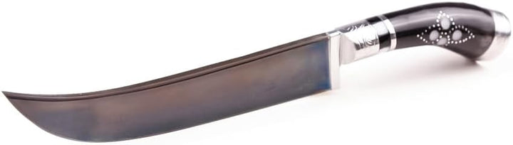 Usbekisches Kochmesser Klingen Kohlenstoffstahl Hartstahl Pchak Premium Küchenmesser inkl. Schutzhül