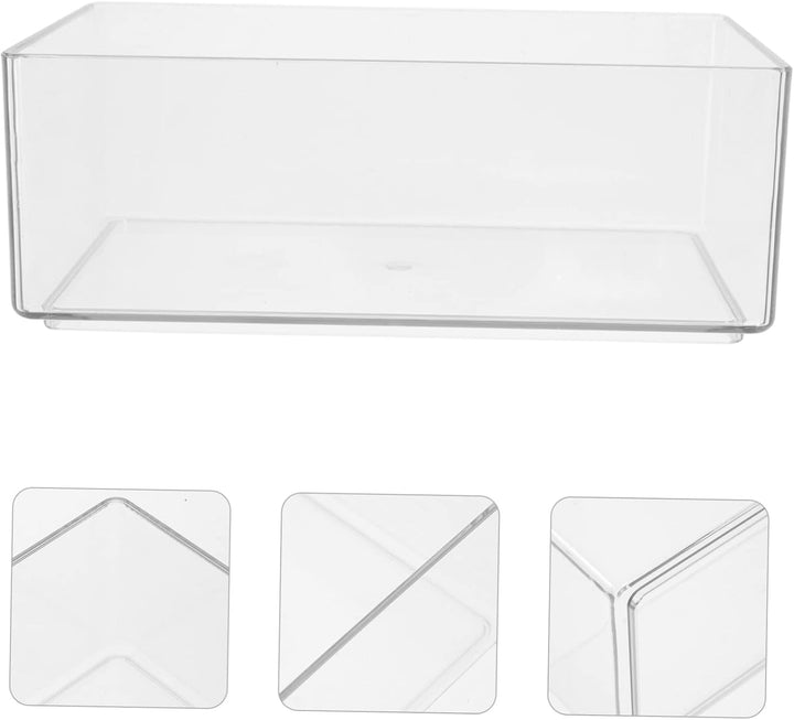 Supvox Transparente Sandbadewanne aus Acryl mit Sandbad Wachteln Kompaktes Hamsterbad für Täglichen