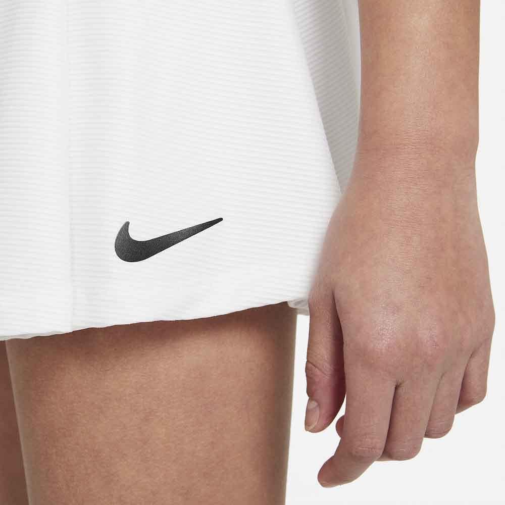 Nike Mädchen Court Victory Tennis-Rock 5 Jahre Weiss / Schwarz, 5 Jahre Weiss / Schwarz