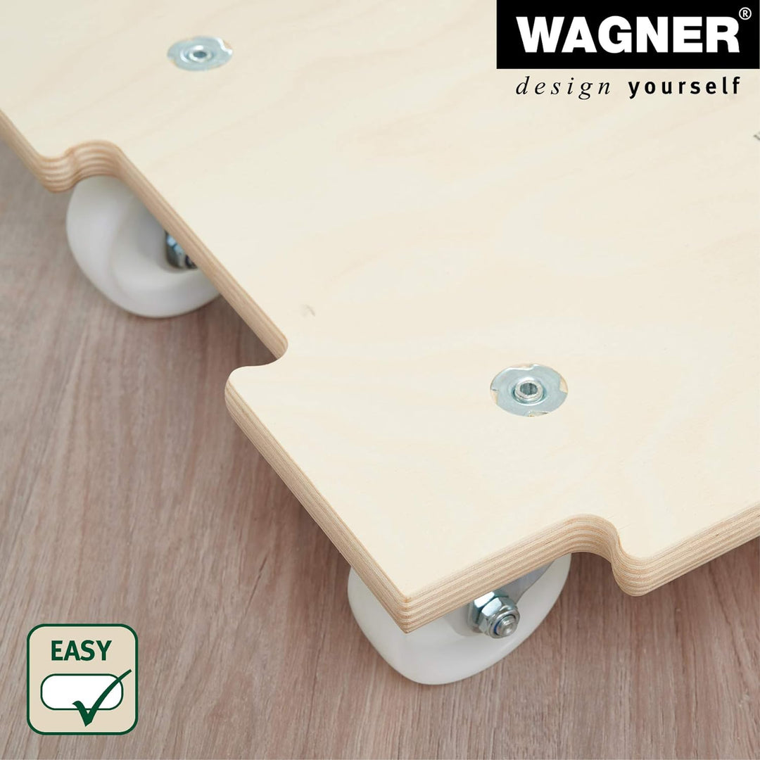 Wagner Transporthilfe MM 1382 I 59 x 39 x 11 cm - Tragkraft 250 kg - ideal für Lasten (Fast) jeder G