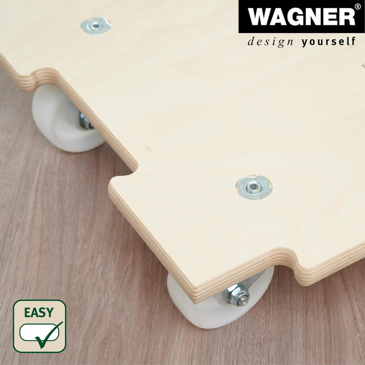 Wagner Transporthilfe MM 1382 I 59 x 39 x 11 cm - Tragkraft 250 kg - ideal für Lasten (Fast) jeder G