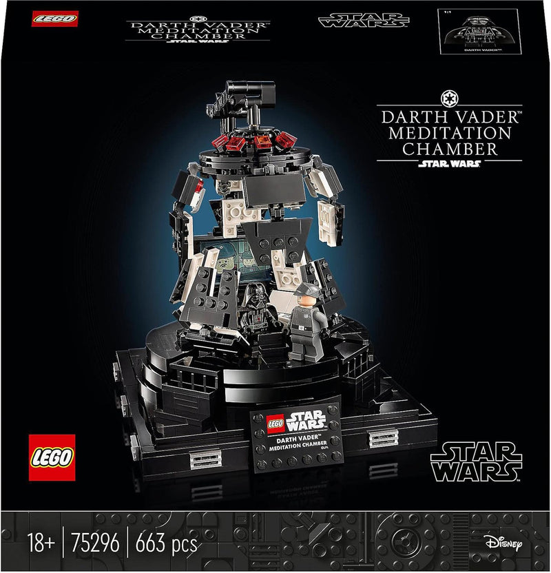 LEGO 75296 Star Wars Darth Vader™ Meditationskammer, Sammlerset, Geburtstagsgeschenk für Erwachsene