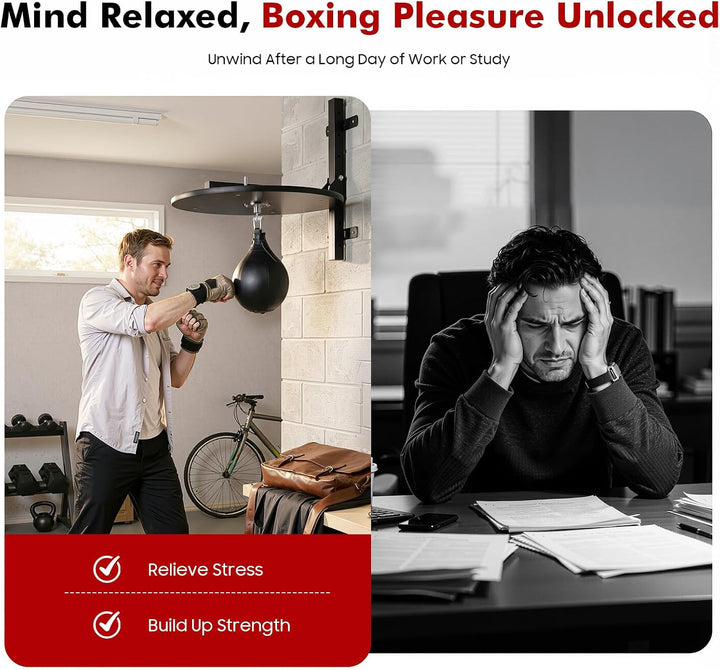 Speed Bag Plattform Heavy Duty Box Trainings geräte mit Punch ing Ball