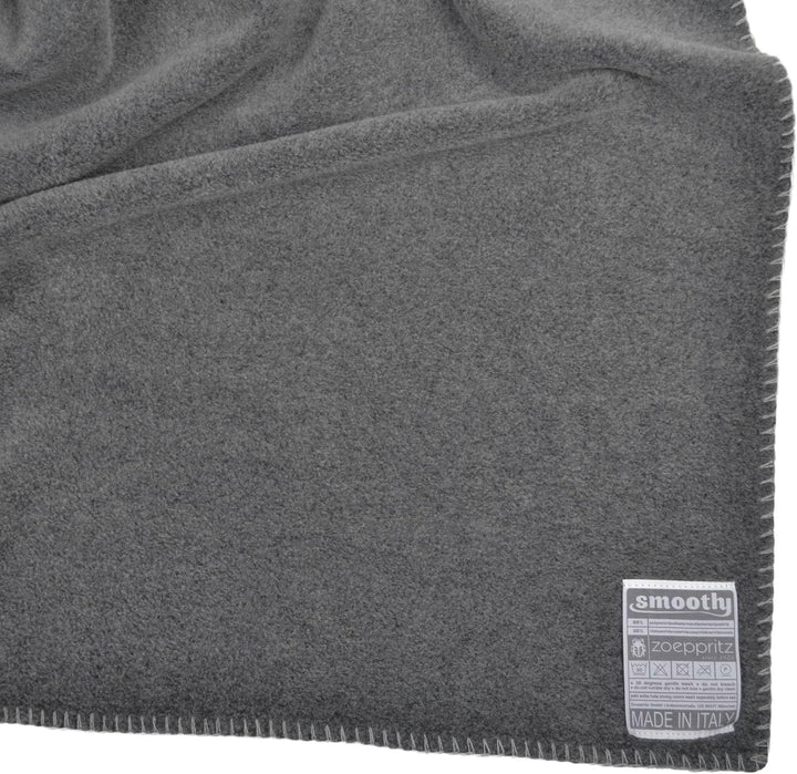 Zoeppritz since 1828 Smoothy Fleece-Decke – Flauschige Kuscheldecke aus Polarfleece - vegan – 140x19
