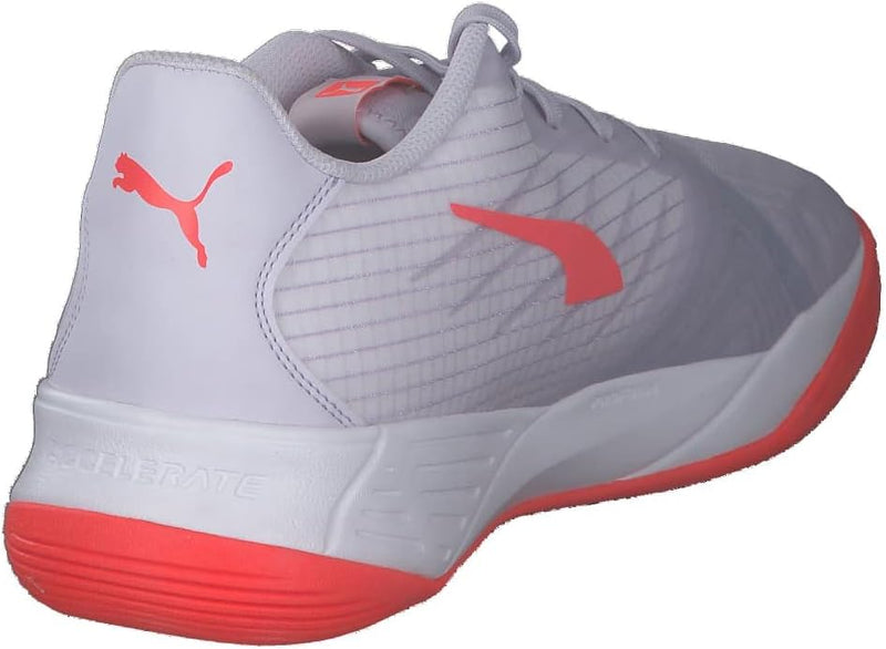 PUMA Herren Accelerate Pro Ii W+ Hallenturnschuh 38 EU Spring Lavender Red Blast Puma Weiss, 38 EU S