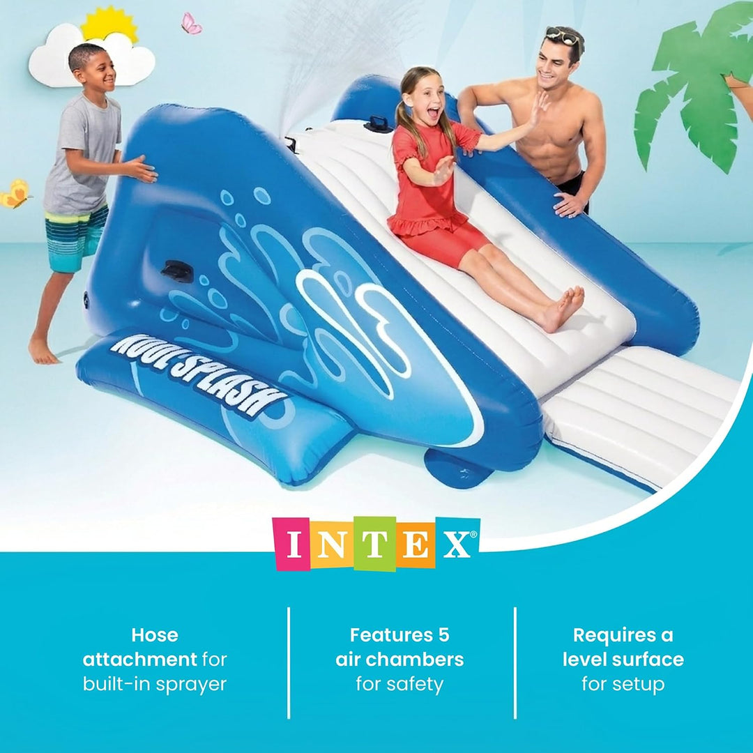 Intex Kool Splash Inflatable Swimming Pool Water Slide Accessory | 58851EP by Unbranded*