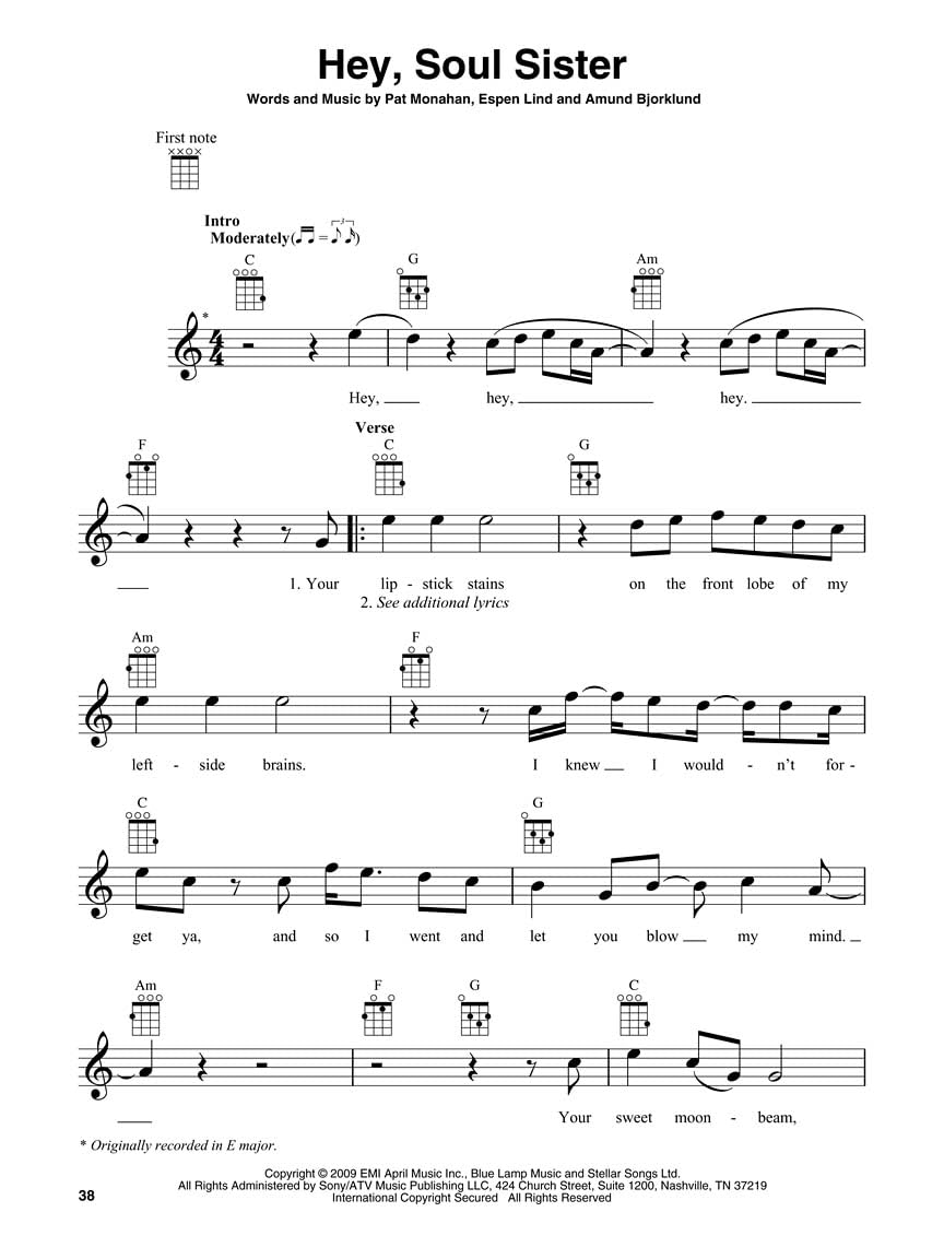 First 50 Songs You Should Play On Ukulele: Noten, Sammelband für Ukulele, Taschenbuch