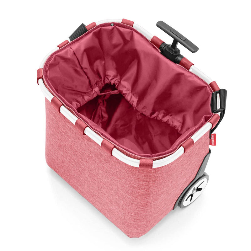 reisenthel carrycruiser Twist Berry – Tragbarer Einkaufstrolley mit stabilem Aluminiumrahmen, Schult