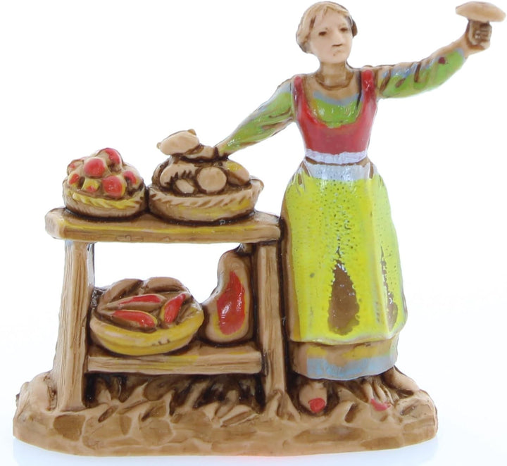 Moranduzzo Set 11 Berufe für Krippe 3,5 cm Massstab 1:50 - Unzerstörbare Krippenfiguren - Stil 700',