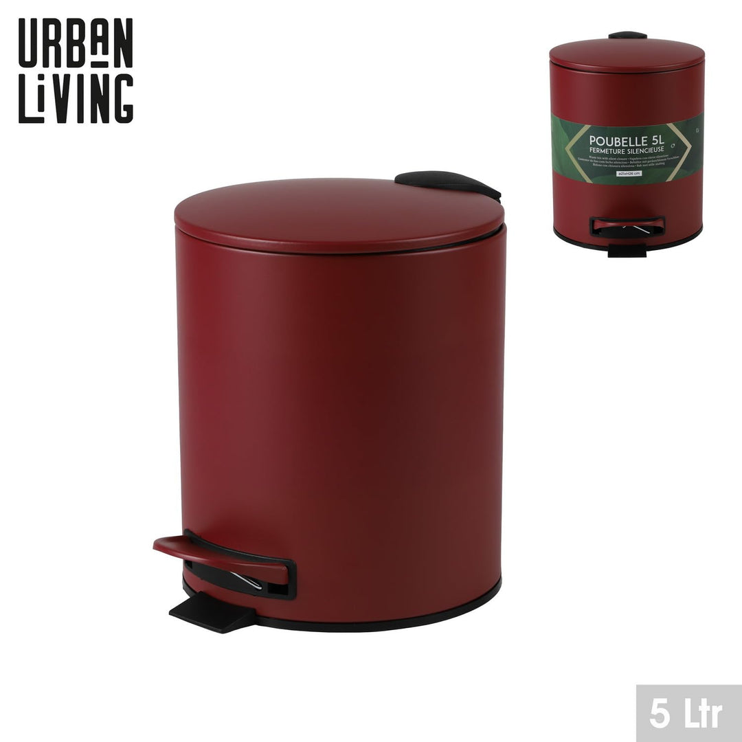 Urban Living 44037 Abfallbehälter Noir, Noir