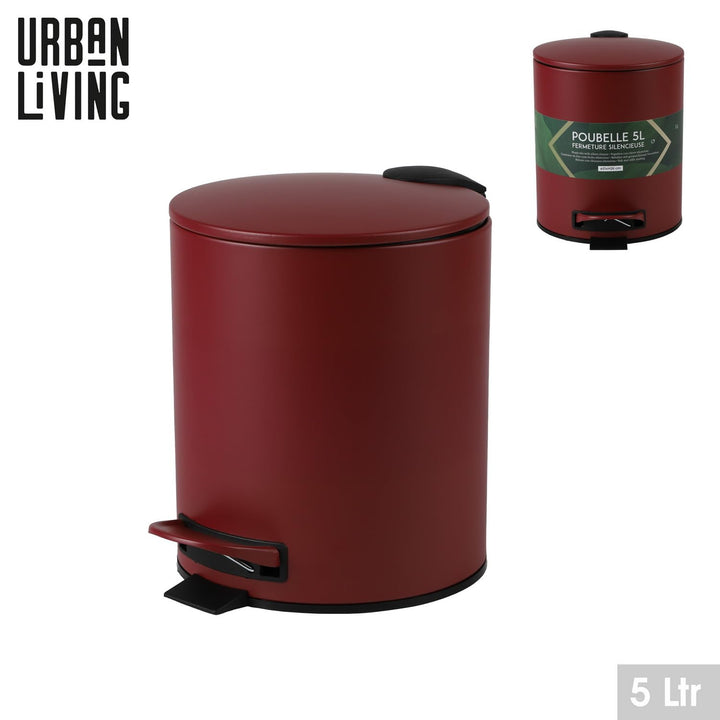 Urban Living 44037 Abfallbehälter Noir, Noir